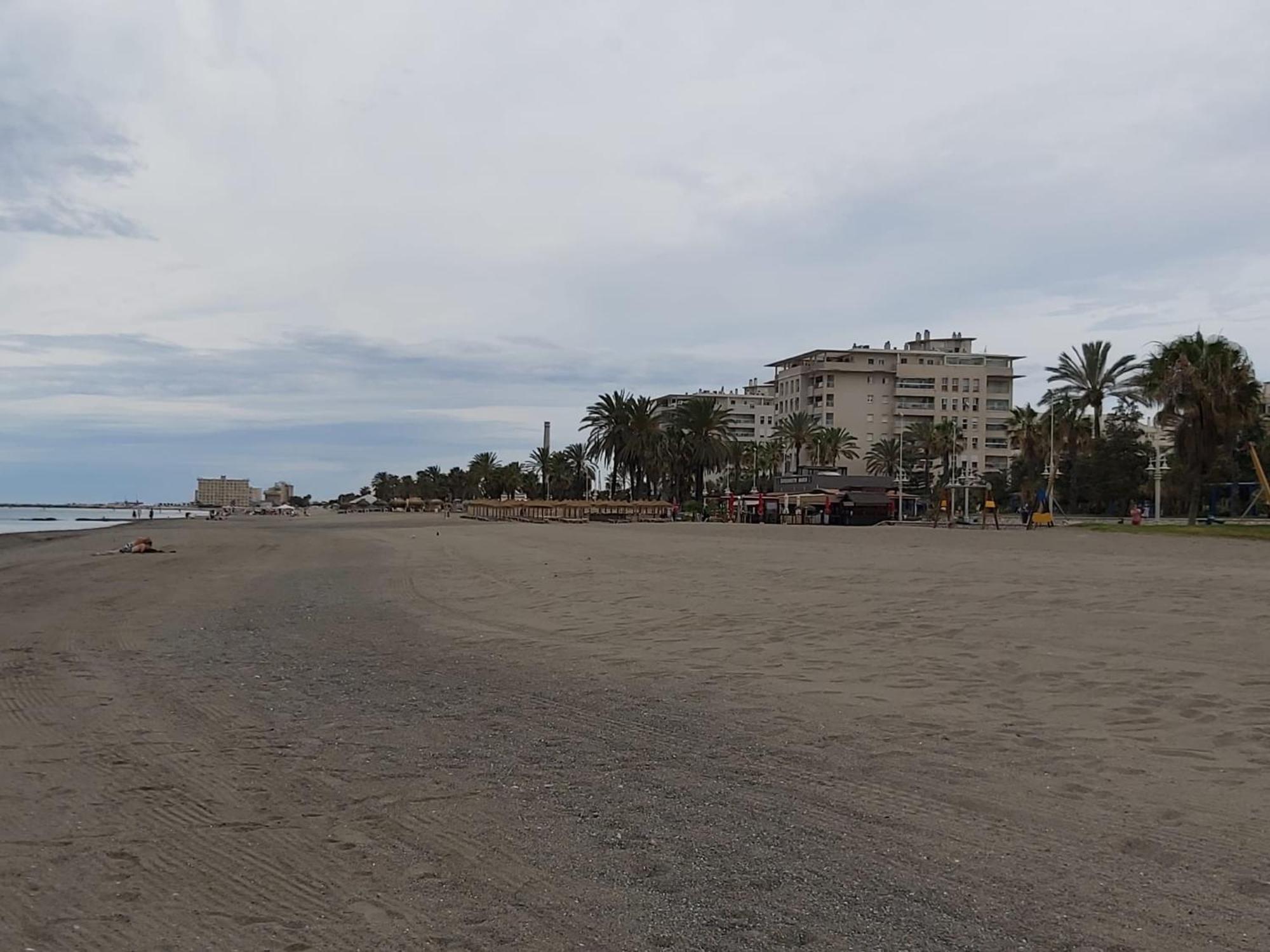 Huelin Playa Lejlighed Málaga Eksteriør billede